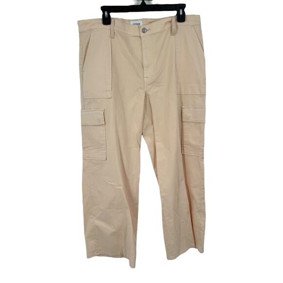 Hudson Rosalie High Waist Wide Leg Cargo Pants size 34 - Picture 1 of 7